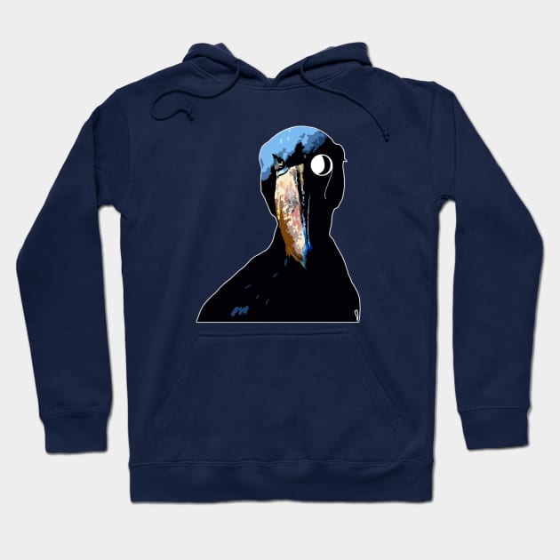 "Hello There" Fancy Shoebill Hoodie by Toby & Davvy